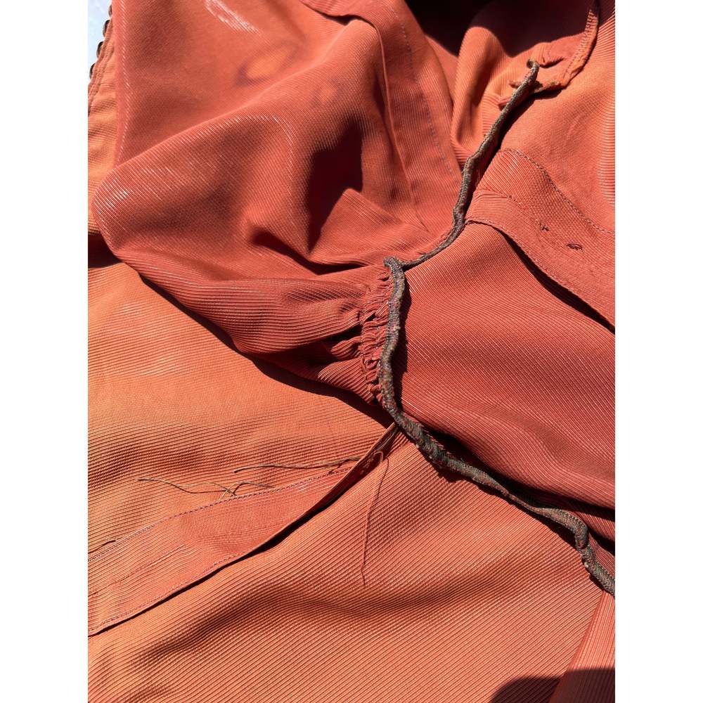 VTG Movie Costume Burnt Orange Hooded Capulet - Picture 11 of 16